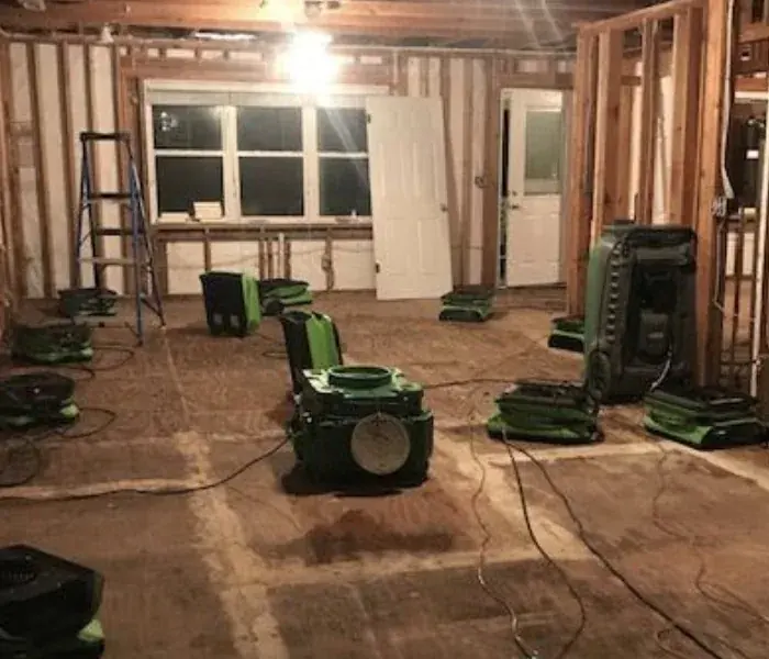 Ceiling water damage from a roof leak in Colorado Springs