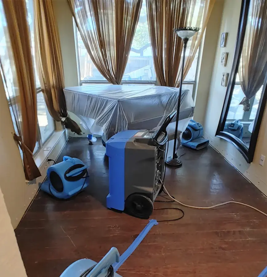 Thermal camera check for hidden moisture in Colorado Springs